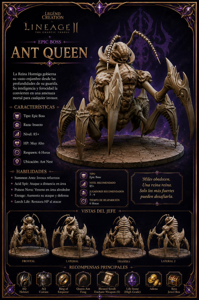 Modelo 3D Ant Queen